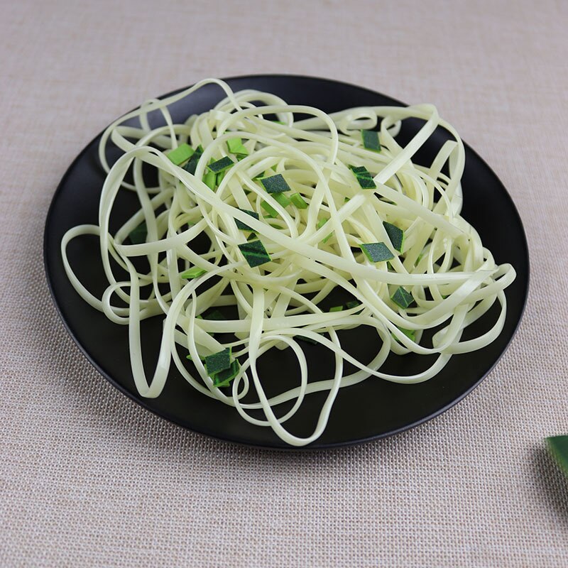 Simuleret mad simulering nudler risnudler model restaurant køkken dekoration display rekvisitter