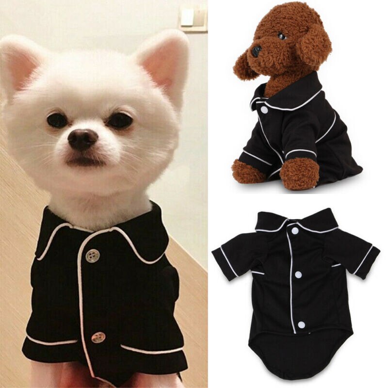 Pijama de algodón para perro mascota cálido, ropa para cachorros y gatos, mono, abrigo, ropa de disfraz para perros pequeños y medianos