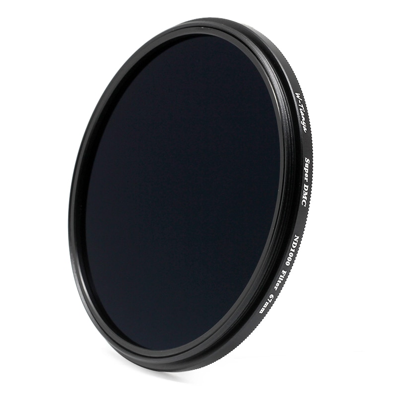 WTIANYA ND filtre 40.5mm 43mm 46mm 49mm 52mm 55mm 58mm 62mm 67mm 72mm 77mm 82mm 95mm ND1000 densité neutre 3.0 filtre (10-Stop)