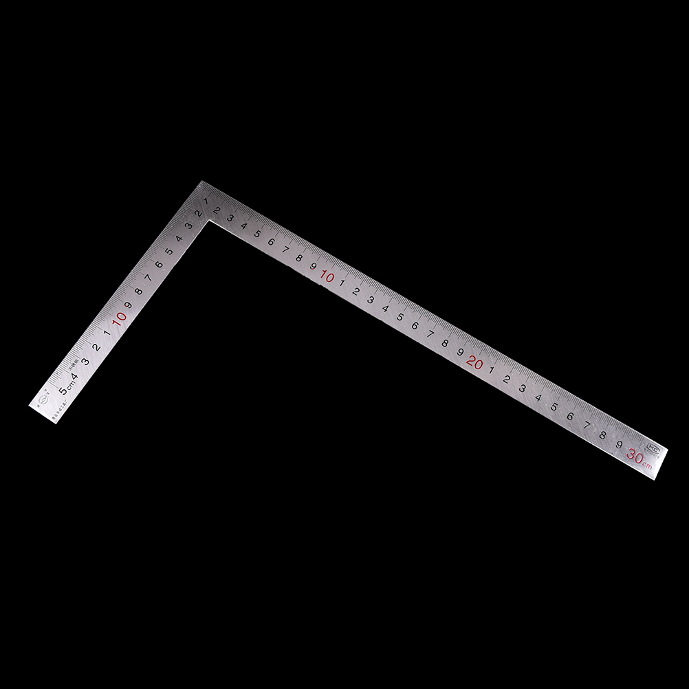 Metall Stahl Ingenieure Versuchen Platz einstellen Holzbearbeitung Holz Messwerkzeug Rechten Winkel Lineal 90 Grad Messung Instrumente