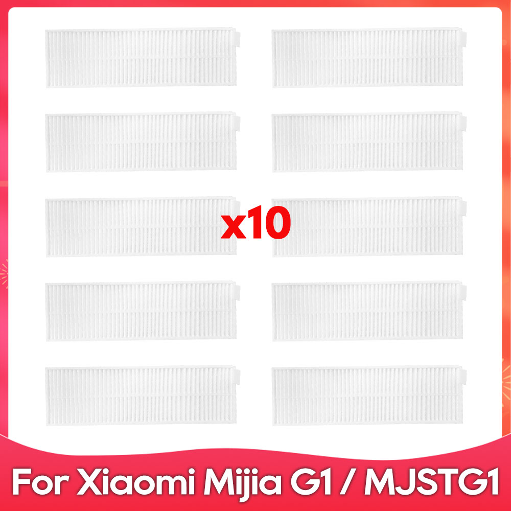 Compatible con Xiaomi Mi Robot aspirador Mop Essential G1/MJSTG1/SKV4136GL) pieza accesorio de fregona con filtro de Cepillo Lateral principal: Oro
