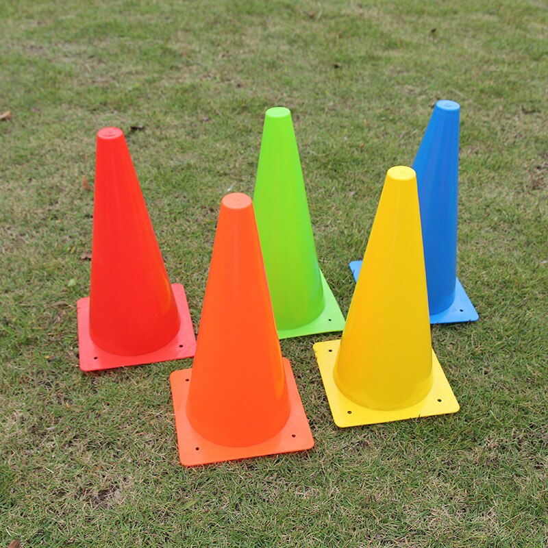 Stadium Sport Slalom Obstacle Football Soccer Rugby Training Cone Cylinder Outdoor Football Train Obstacles For Roller Skating