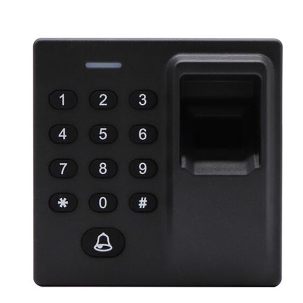 Door open 125Khz Fingerprint Access Control System Fingerprint machine MINI 86 size Wiegand 26 output 500 user RFID Reader