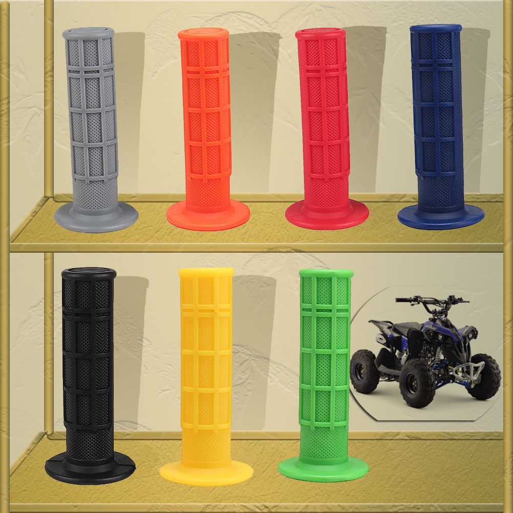 Manopole manubrio sinistra e destra da 22 mm Manopole universali per moto da 7/8 "22 mm Manubrio in gomma resistente ATV Quad Accessori motocross