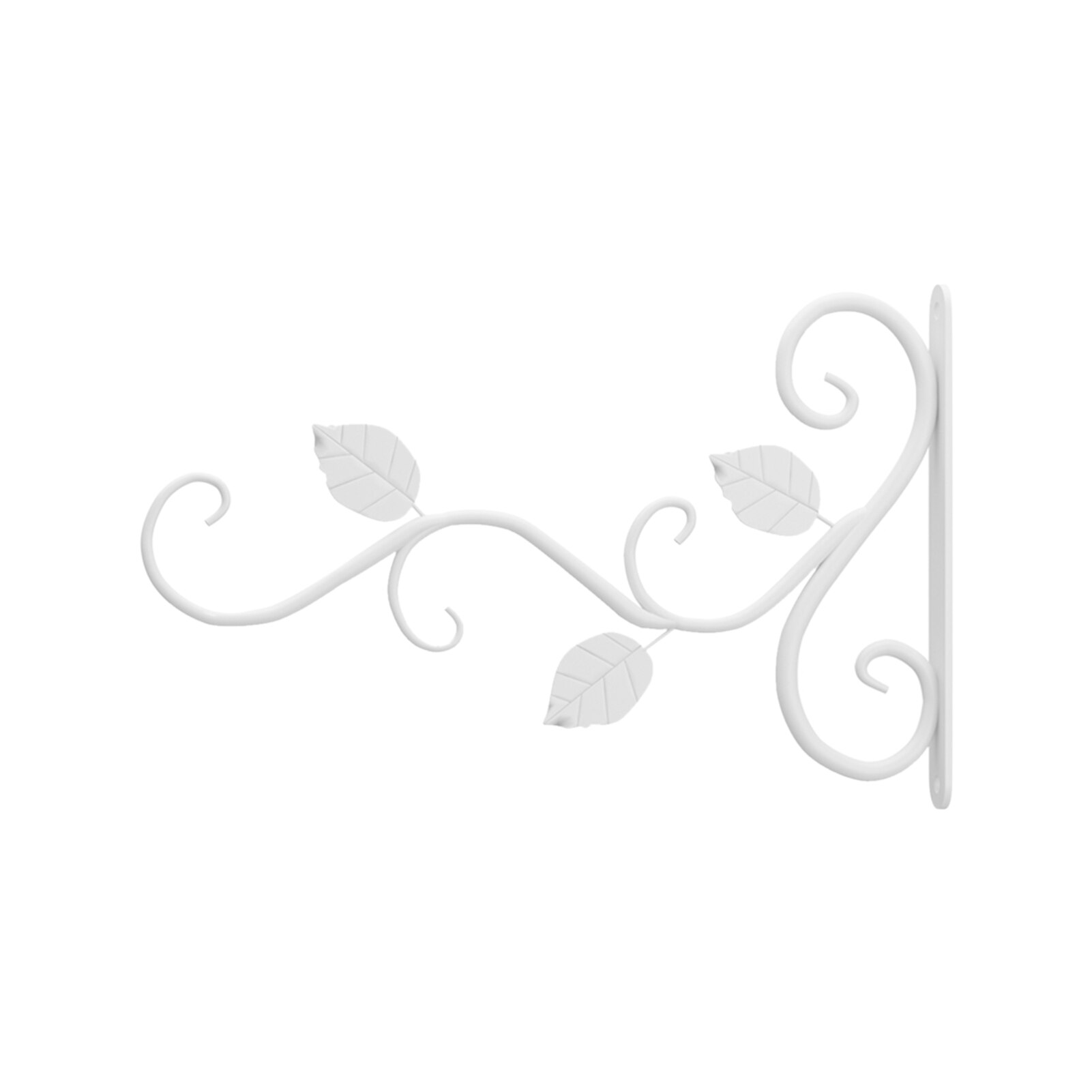 Wall Mounted Accessories Office Hanger Modern Plant Hook Decorative Flower Pot Living Room Hanging Basket Iron Home Garden Patio: White Hanging Hook