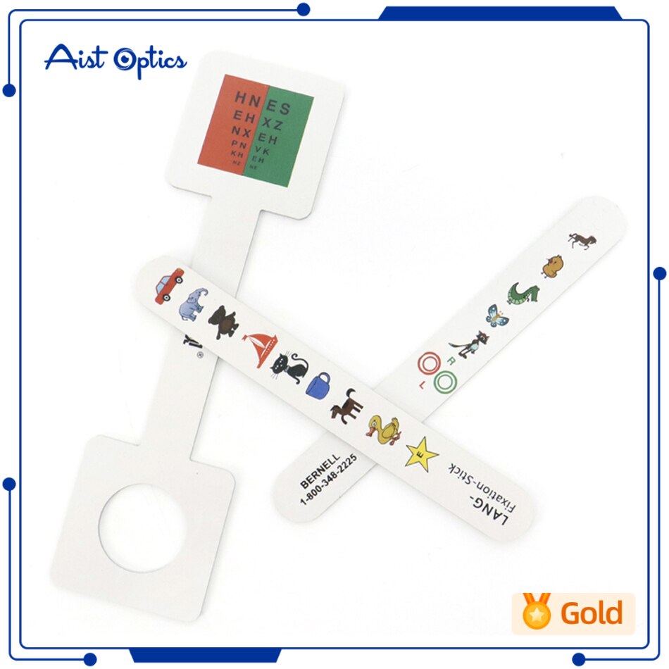 Fixation Stick with Red/Green Anti-Suppression Check Vision Tester