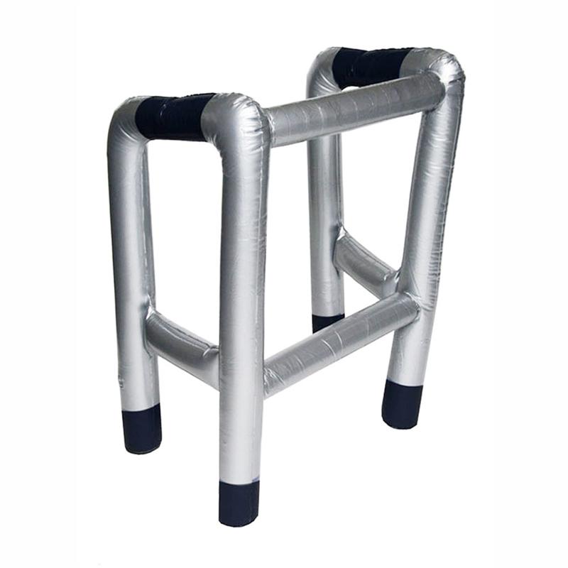 thumbnail image 2 of Inflatable Walker And Cane 2 Pcs Set - Old Man Costume 2 of 11