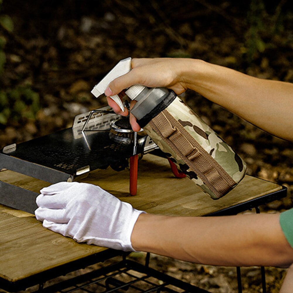 Gassbeholder beskyttelsesdeksel utendørs bensintankkasse anti-fall bensinbeholder beskyttelsesdeksler luftflaske omslagshylse tissueboks