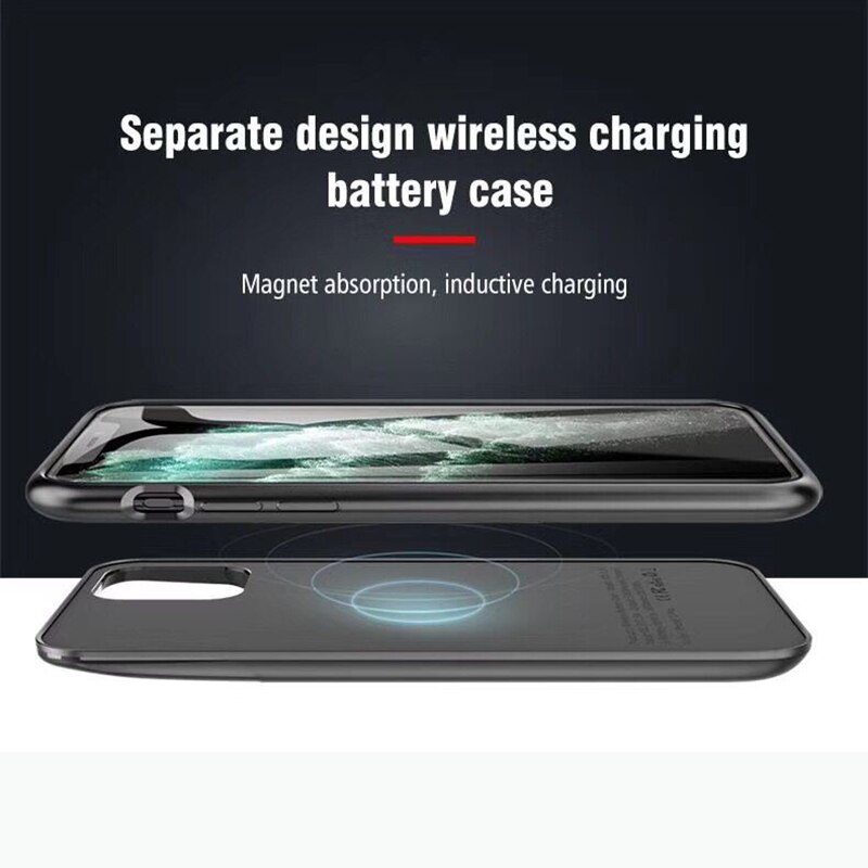 NENG – coque de batterie 5000mAh pour samsung 10 S10E, étui pour batterie Portable, étui bancaire adapté à la Version 5G
