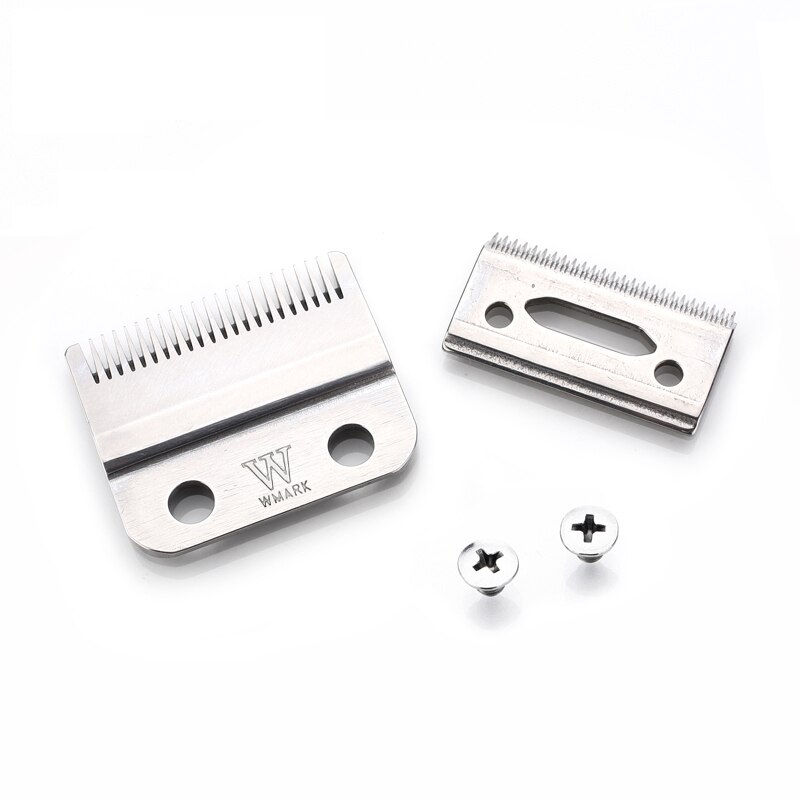 WMARK 2-Hole Hair Clipper Blade rainbow color silver color golden color replace blade W-2 for clipper: W-2S 1 set