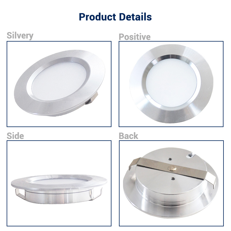 Mini Downlight LED 12V Ultra-mince 3W 5W 7W intégré petit projecteur plafond cuisine salle de bains miroir phares intégré projecteur