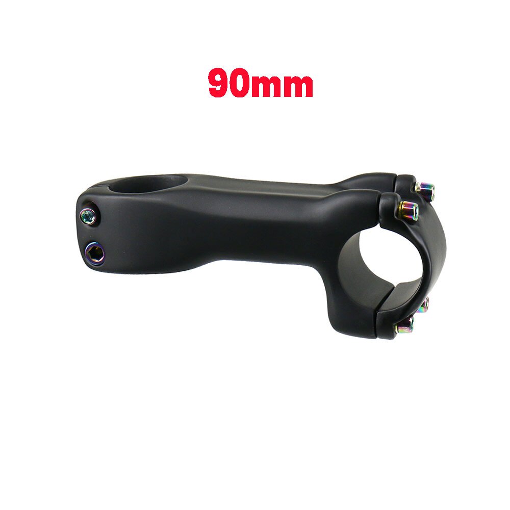 ELITA ONE Carbon Stem 60mm MTB/Road Bike Stems Carbon Faceplate Suitable for Carbon Fiber Handlebars 31.8mm: 90mm