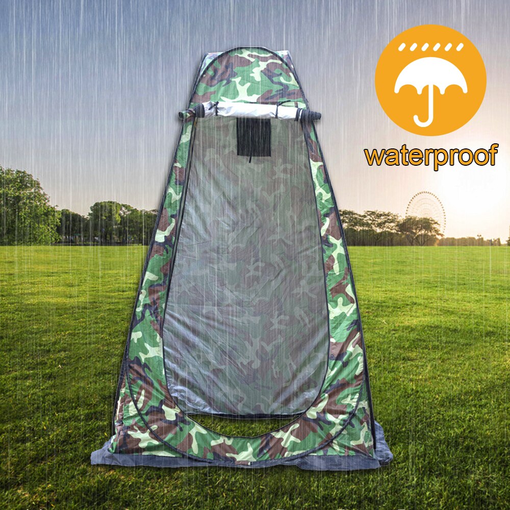 Portable Privacy Shower Toilet Camping Pop Up Tent Camouflage/UV Function Outdoor Dressing Tent/photography Tent