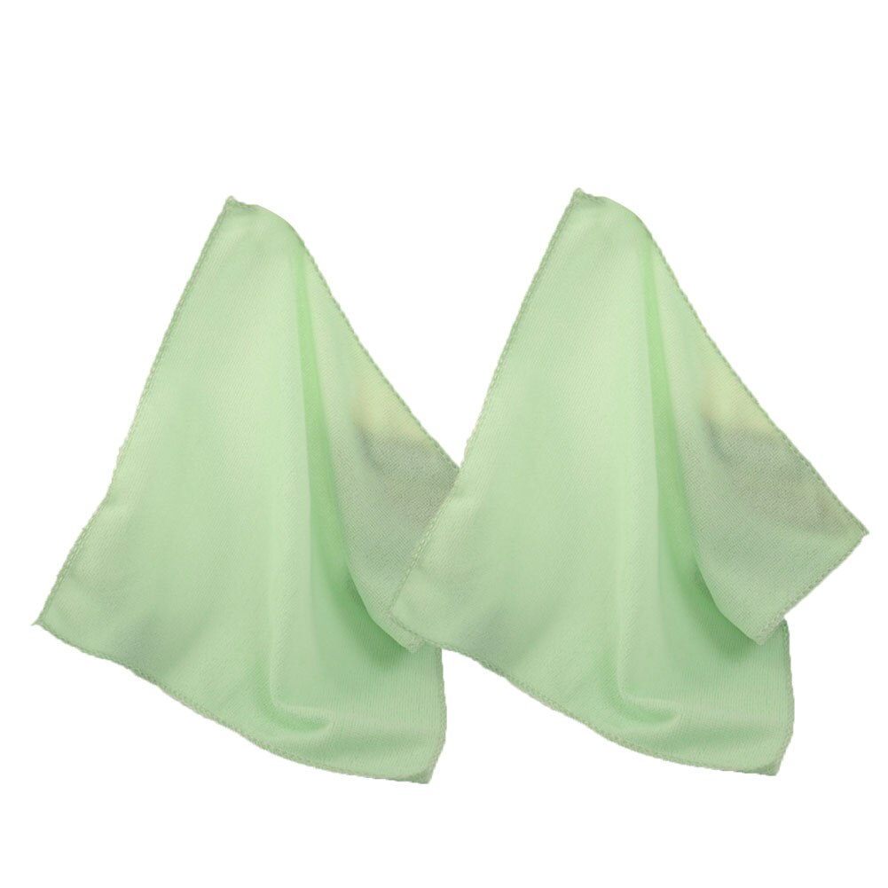 2Pcs Microfibre Cleaning Auto Soft Cloth Washing Cloth Towel Duster 25*25cm Car Home Cleaning Micro fiber Towels