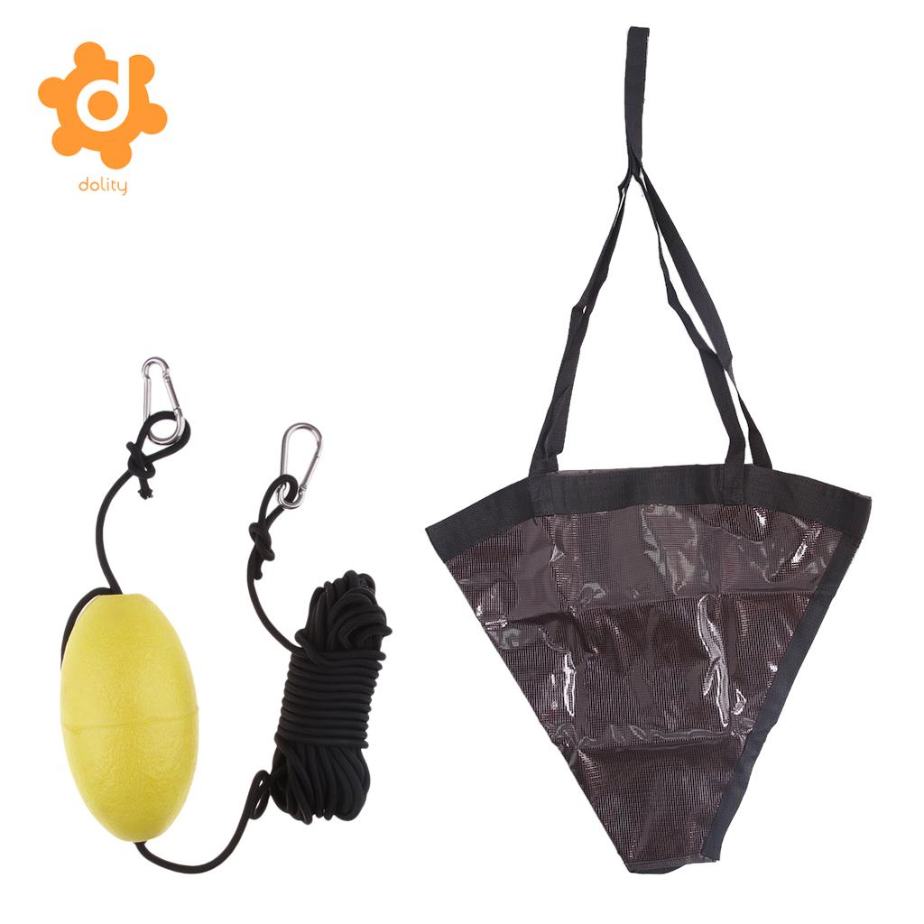 600mm Fishing Sea Anchor Break Drifting Drogue For 15-17ft Boat + Tow Rope