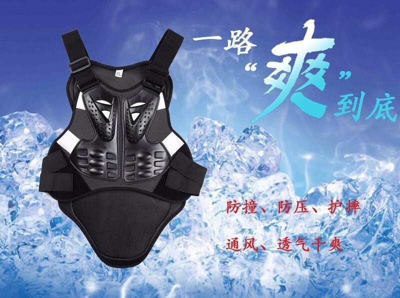 Motorcycle Armor Vest Motorbike Chest Back Protection Gear Motocross Armor Racing Vest Motor Protector Equipment