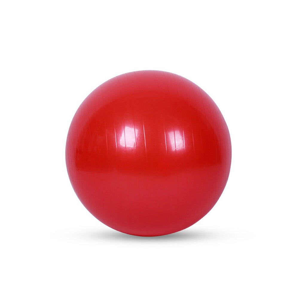 1Pcs BYEPAIN Exercise Ball Gymnastic Fitness Ball Exercise Gym Fitness Ball Indoor Training: Red