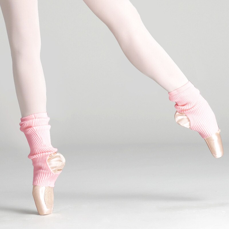 Ballet Dance Socks - Short Warm Knit Leggings - Women, Girls