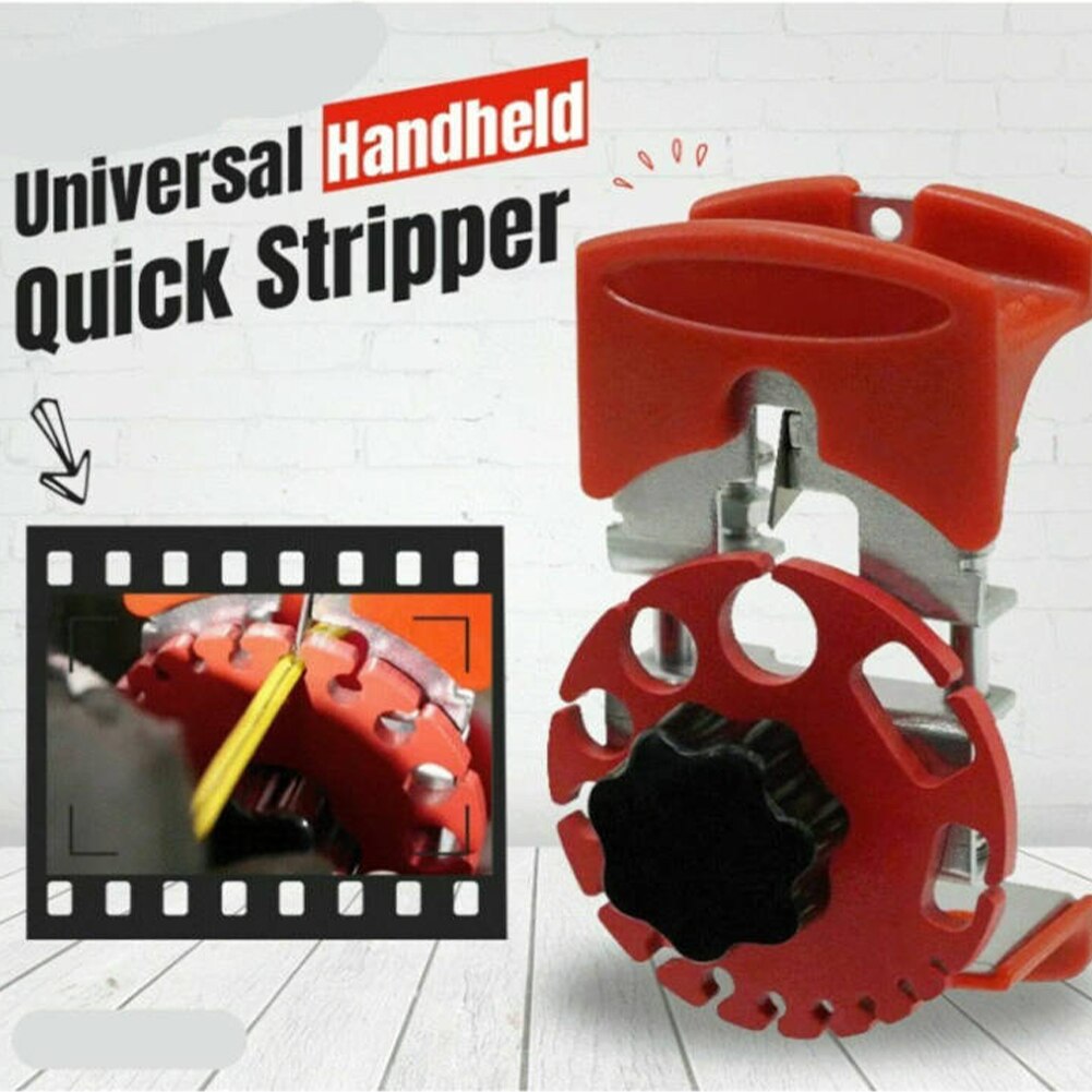 1PC Universal Portable Quick Stripper Handheld Copper Wire Stripping Machine Wire Stripping Multipurpose Tool
