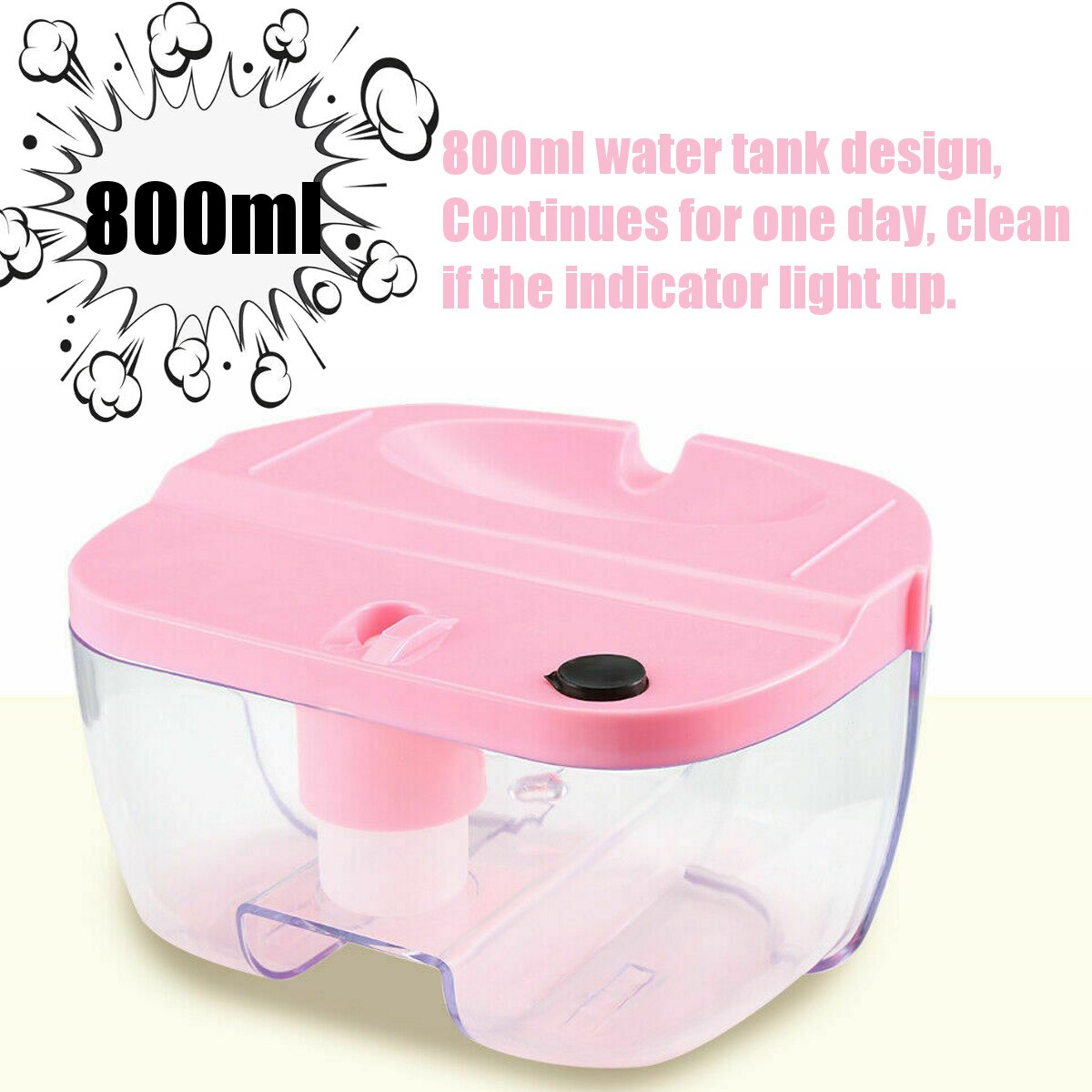 800ML Electric Air Dehumidifier Mini Portable Air Dehumidifier for Home LED Display Electric Room Dehumidifier Purifier Machine