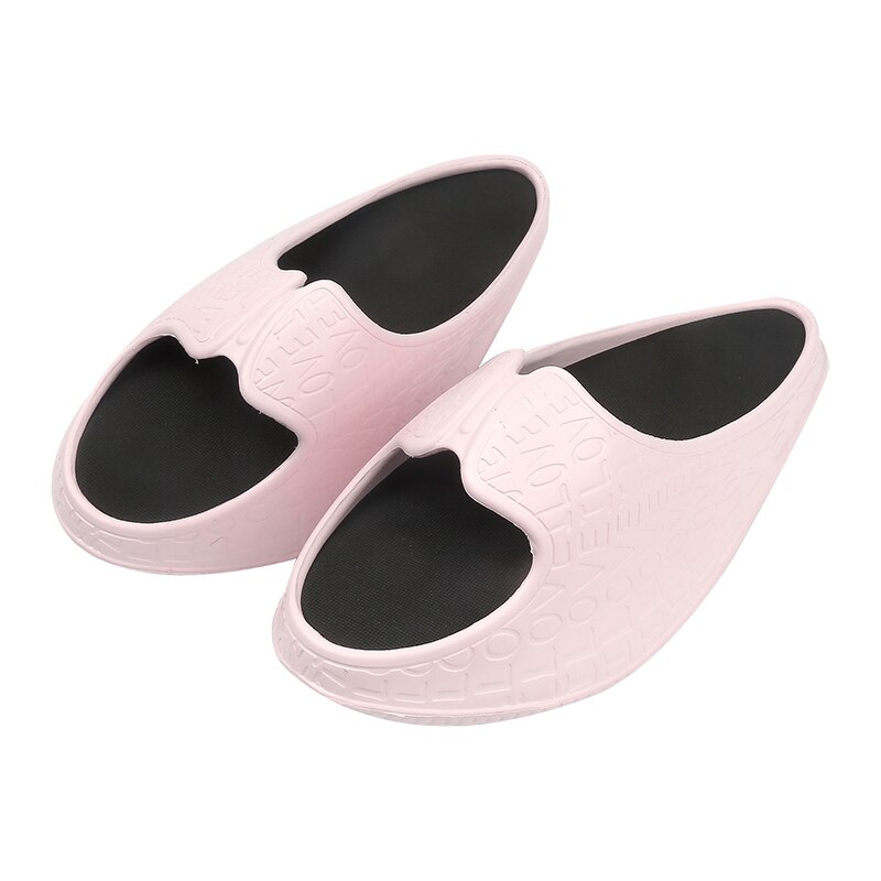 Mode Vrouwen Slippers Lichtgewicht Eva Meisjes Rocking Schoenen Indoor Tuin Schoenen Plus Size Luie Vrouwen Strand Slippers Ademend: Light pink / 38-40