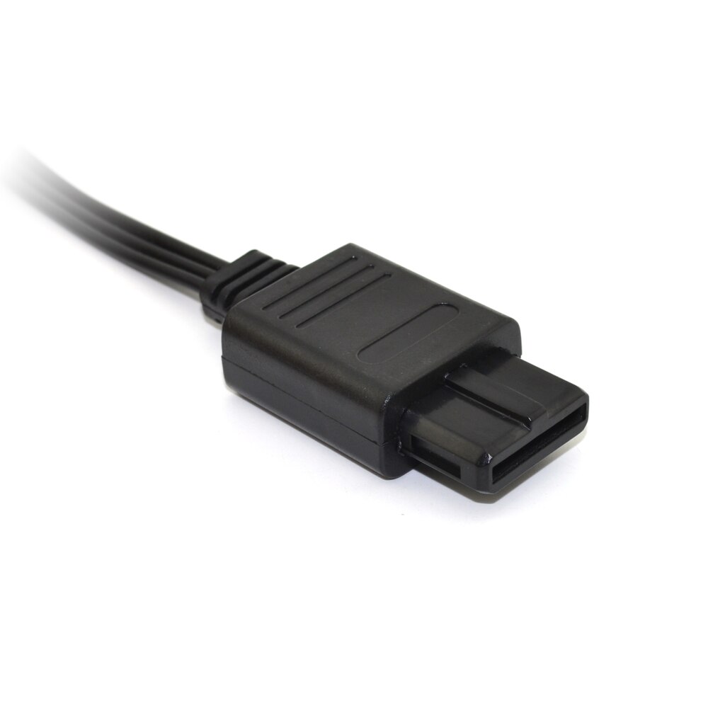 Cable de vídeo AV TV RCA para Game cube, para SNES, Nintendo 64, 180cm, 6 pies, 10 Uds.,