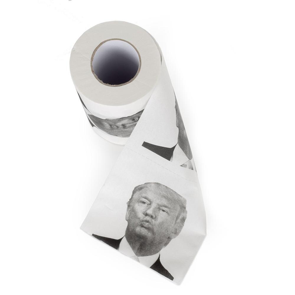 Président papier toilette rouleau Gag blague Unique papier toilette fournitures pour la maison papiers à rouler papier hygiénique drôle