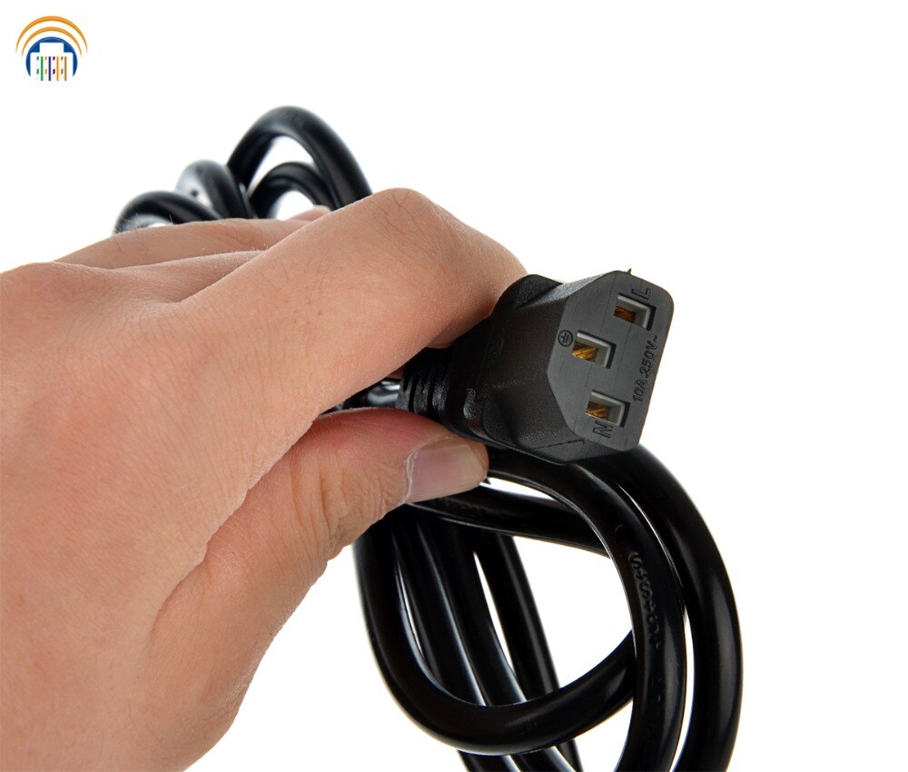 48 Volt AC DC Power Adapter 48V60W voeding voor Gigabit 10/100/1000 Mbps PoE Patch Panel voor IP Camera, VOIP, WiFi AP