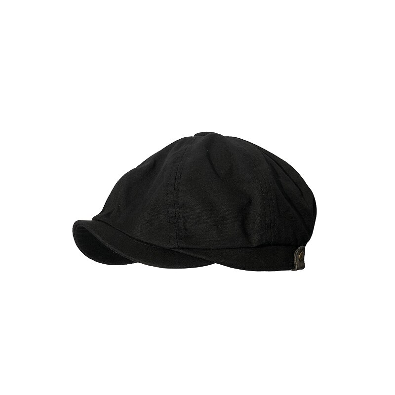 Sombrero octogonal de artista británico para hombre y mujer, gorro Retro de , boina de pintor, de primavera y verano