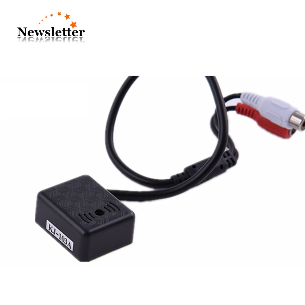 Voice Pickup Microphone for Security Cameras