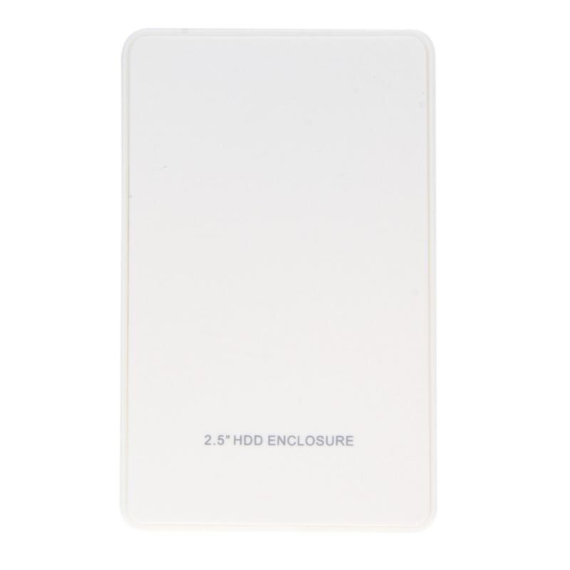 2.5 Inch Sata Naar Usb 3.0 Ssd Adapter Harde Schijf Box Externe Behuizing Voor Notebook Desktop Pc game Hdd Case: white