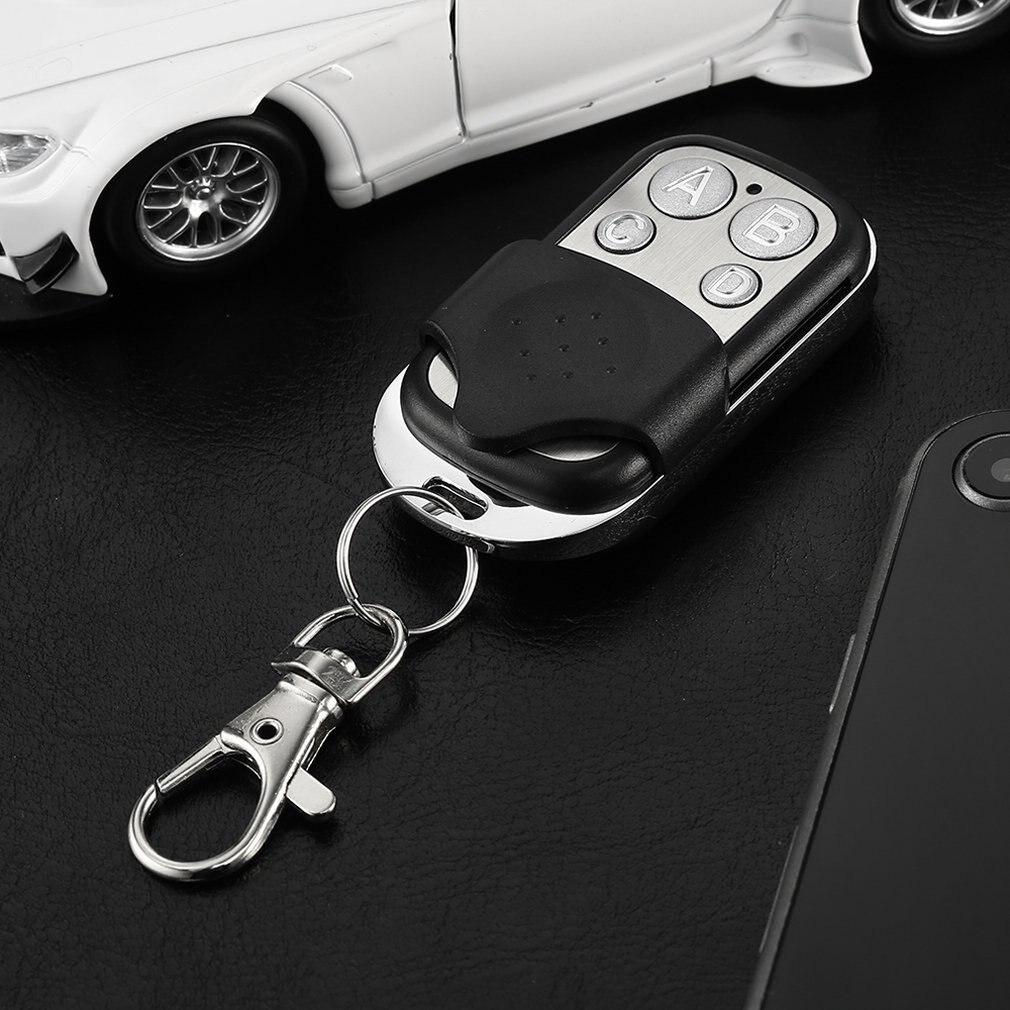 Metal four-button electric door key access control security alarm pair copy wireless remote control key