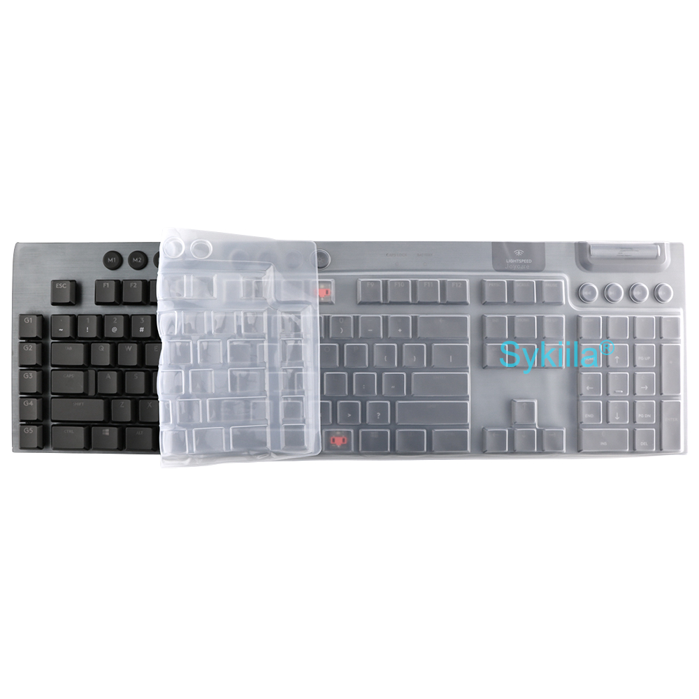 G913 G813 Toetsenbord Cover voor Logitech G913 G813 voor Logi Mechanische Draadloze Beschermende Protector Skin Clear Siliconen TPU Case