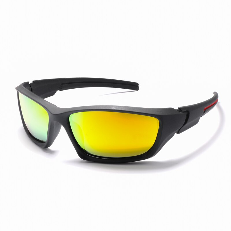 Bil og motorcykel kørselsbriller dedikeret polariserede nattesyn briller udendørs cykling sportsskygge solbriller anti-uv: Orange linse