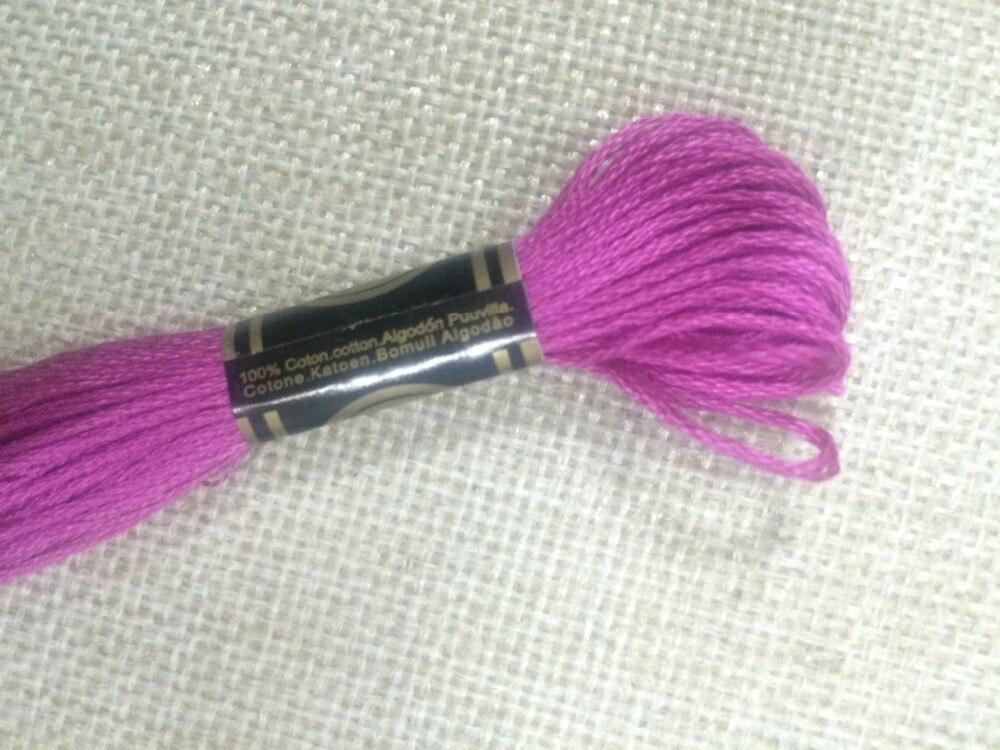 Skein 447 cores para linha de bordar, linha de costura 100% algodão egípcio, bordado, ferramentas para bordado