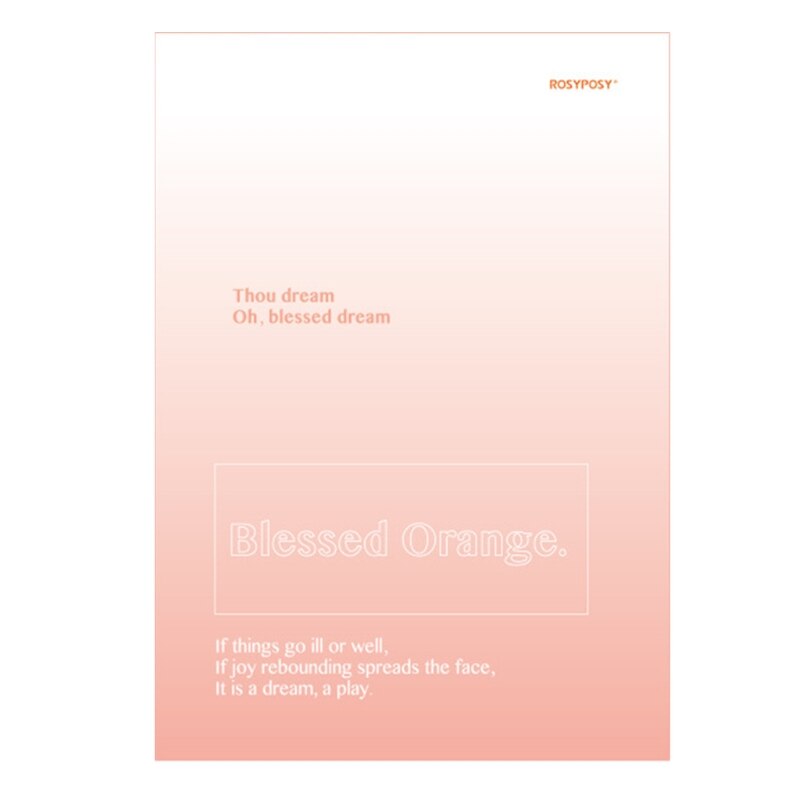 Spirally Coil Notebooks Wide Ruled Paper 60 Sheets Color Note Books Lined Paper Home School Supplies for College Student: orange