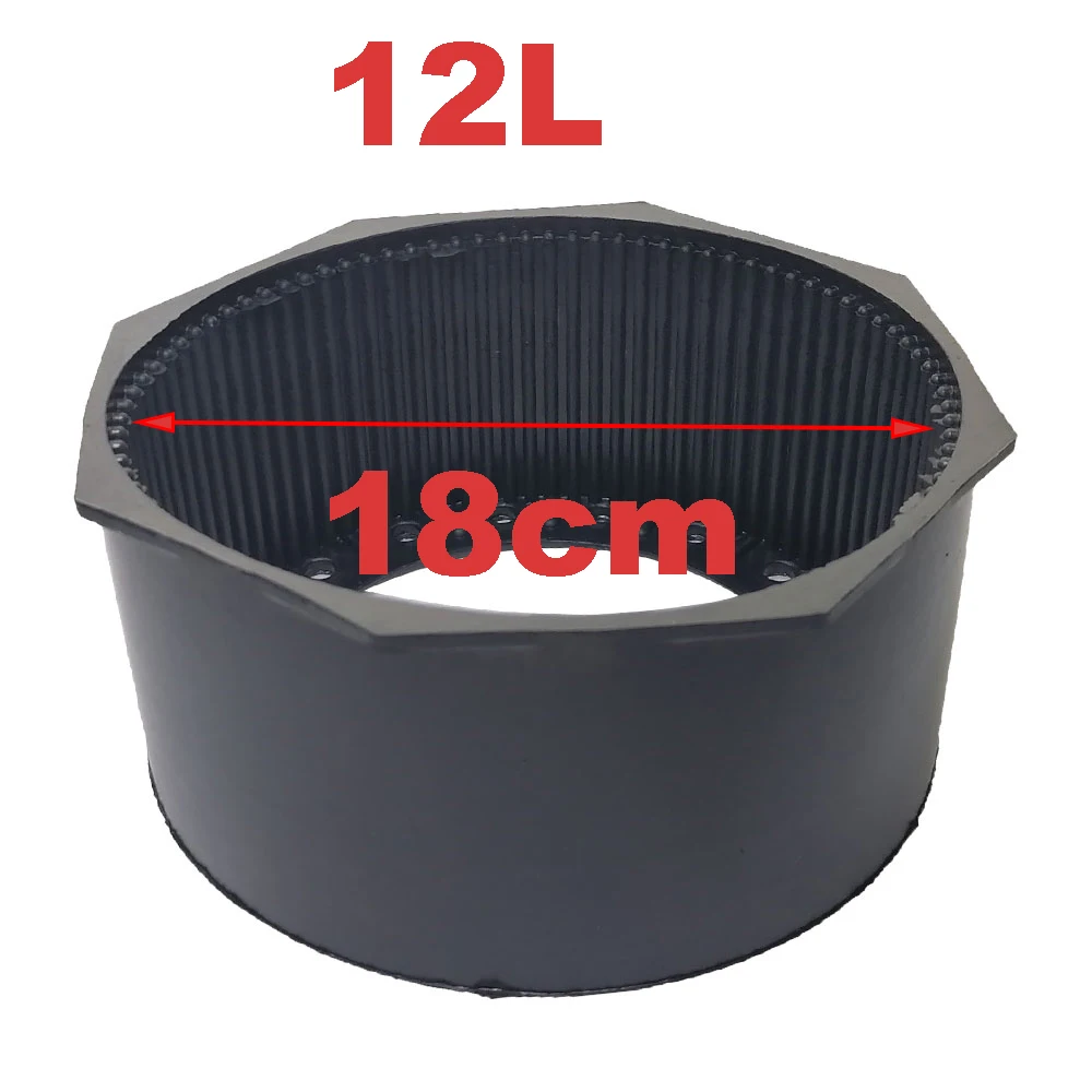 Protección inferior del soporte del cilindro de la Base de la bota del tanque de buceo para el tanque de aluminio: Gris claro