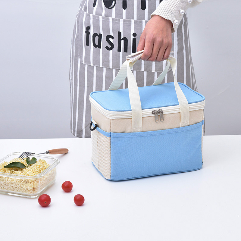 Thermische Lunch Tas Voor Werk Outdoor Picknick Koeltassen Koelkast Reizen Geïsoleerde Ice Pack Draagbare Opslag Container X385H