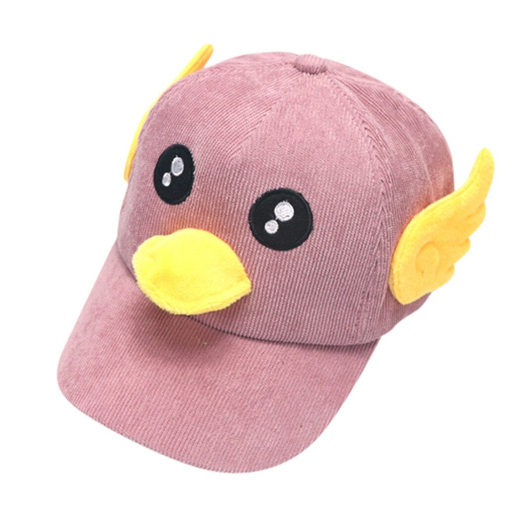 Cute Cap Kids Boy Hats Soft Comfortable Cotton Lovely Audio Sunhat Eaves Baseball Cap Sun Hat Beret casquette enfant: D