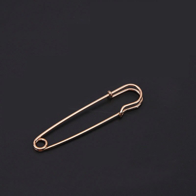 Alfileres grandes y fuertes de seguridad para mantas, 5 piezas, 50/60/70/75/89/100mm, alfileres de seguridad para DIY, broche, joyería artesanal, alfileres para alfombras: Oro / 50cm