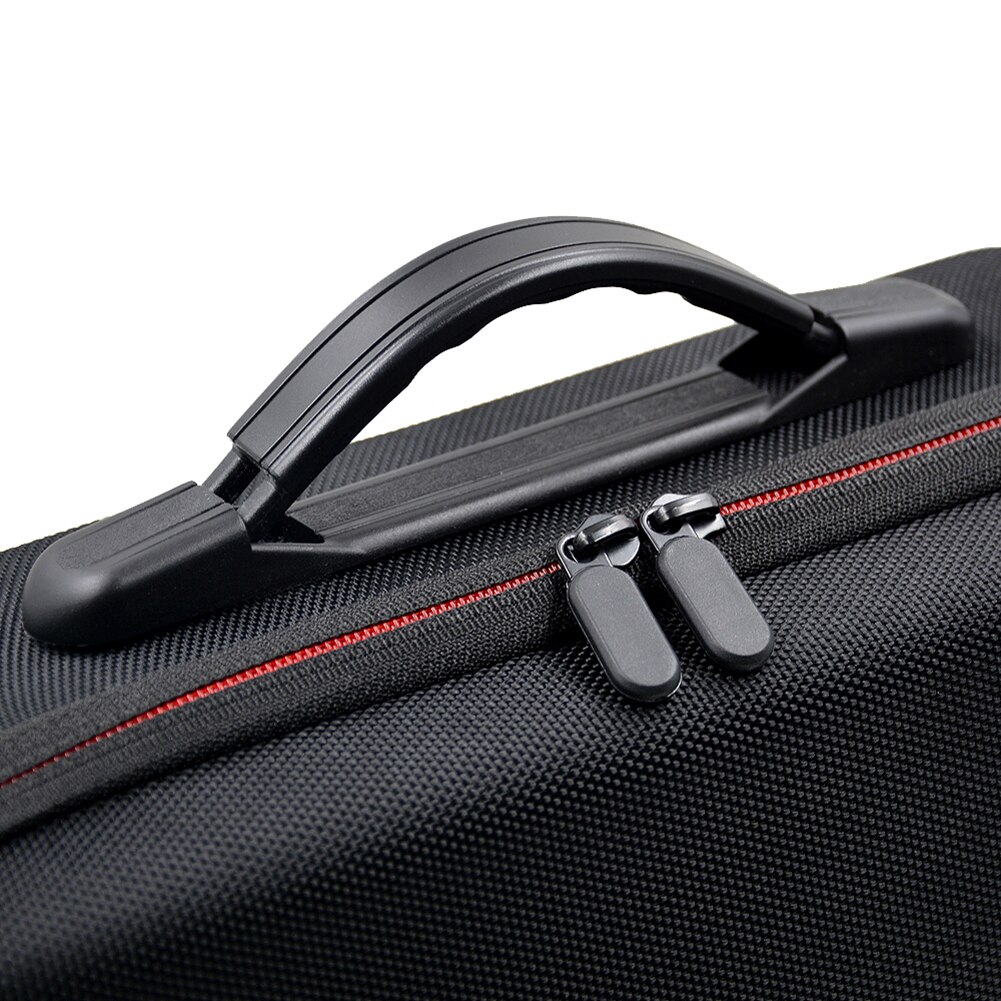 Black Single-shoulder PU Storage Bag Waterproof Handbag Suitcase For DJI Mavic Air