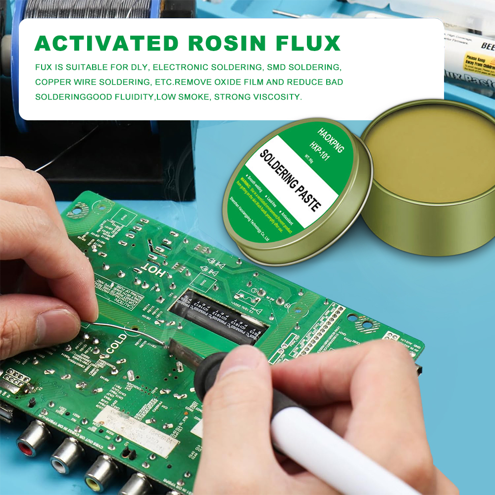 Soldering Paste Rosin Flux Lead-free Easy To Soldering Soldering Iron Repair Iron Sheet Stainless Steel Sheet Nickel Solder Wire