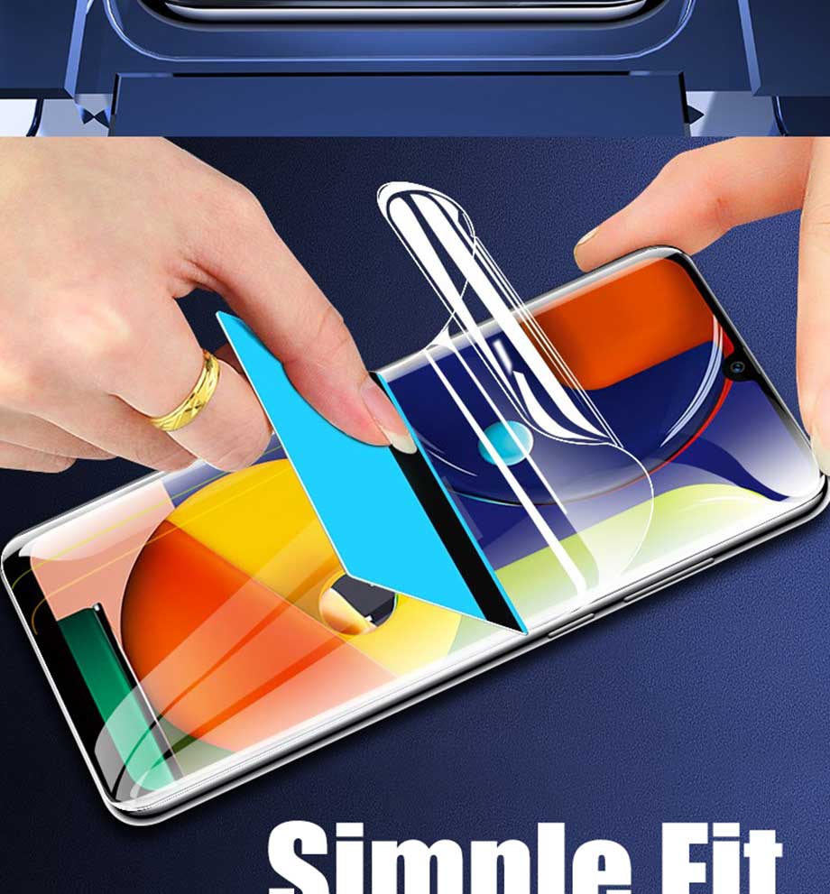 3pcs Hydrogel Film For Xiaomi Redmi Note 13 Pro 5G 12 11 10 9 11S 9S 10T Screen Protectors Redmi 13C Full Cover HD Film No Glass