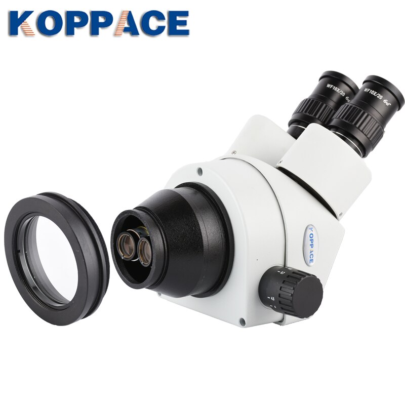 KOPPACE 1X Stereo Microscope Auxiliary Lens 48mm Interface Stereo Microscope Objective Protective Lens Dust-proof Lens