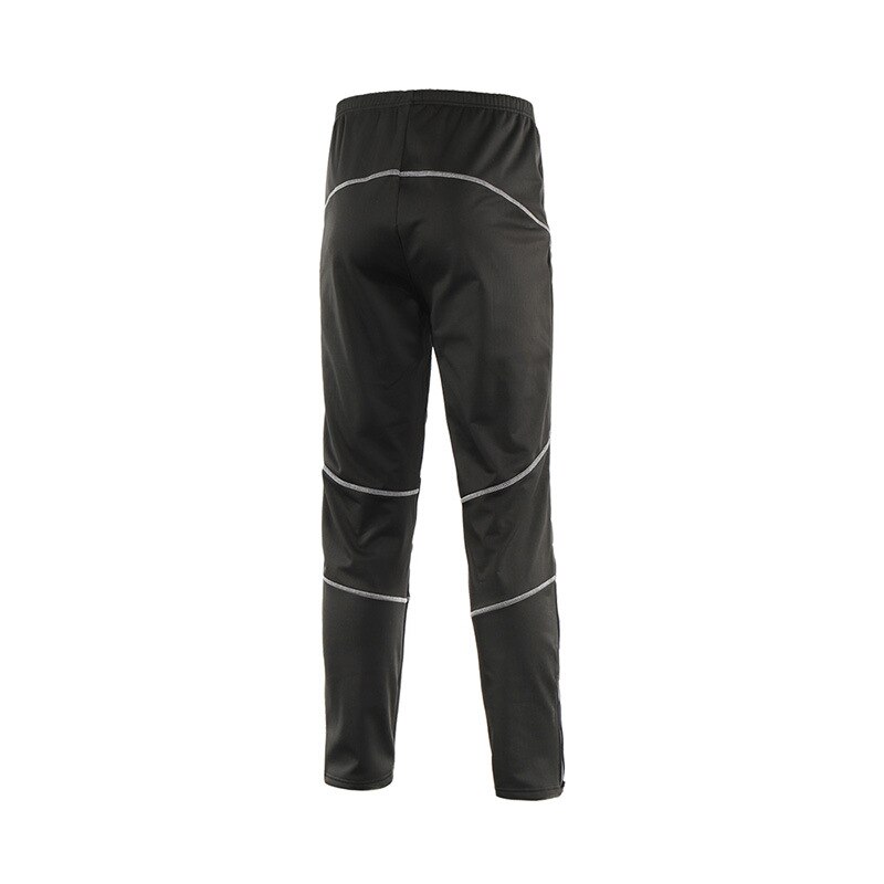 Heren fietsbroek winter wol reflecterende broek thermische fietsbroek hardloopkleding joggingbroek baan jogging sportbroek
