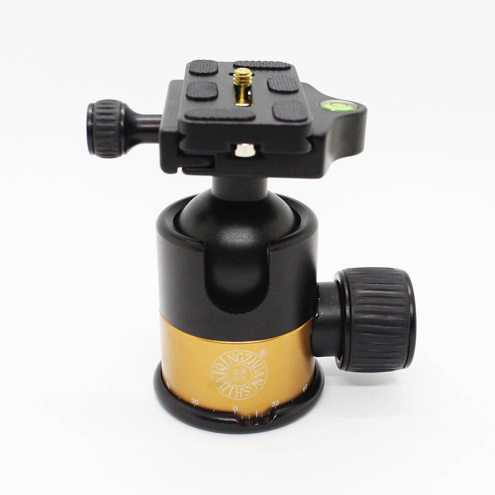 QZSD Q10 Professionelle Aluminium Kugelkopf/Stativkopf Mit Schnell Freisetzung Platte Max zuletzt 15 KG 45mm Ball Dia Für Benro Manfrotto