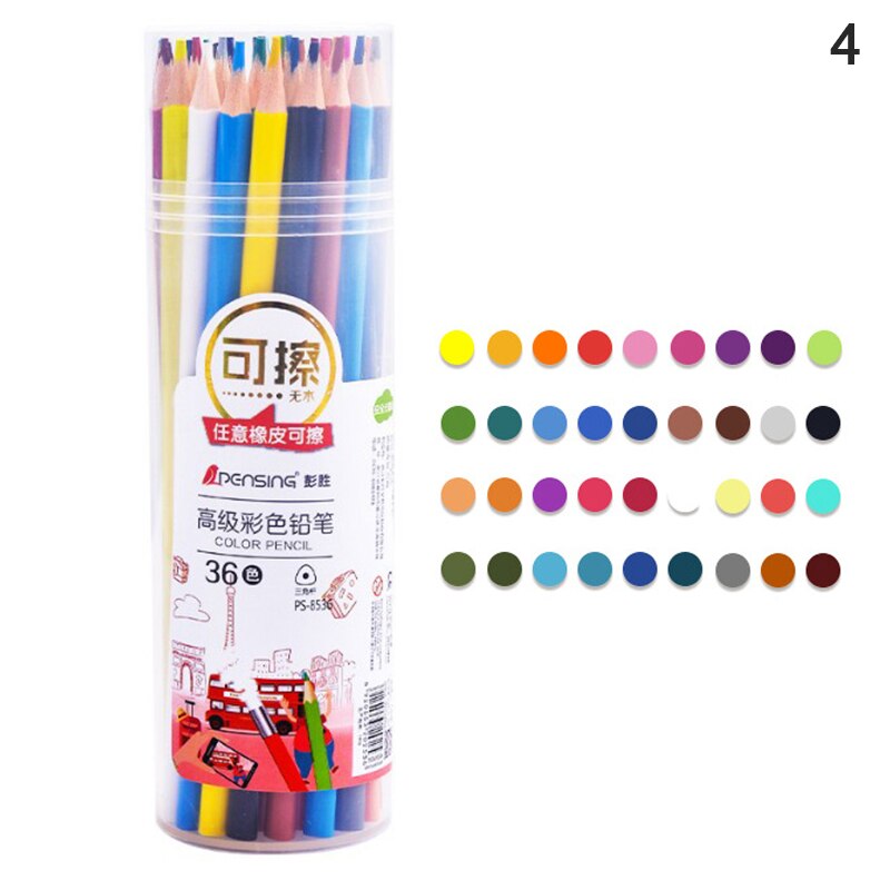 Natural wood pencil crayons Drawing Pencils for Supplies Sketch: A4