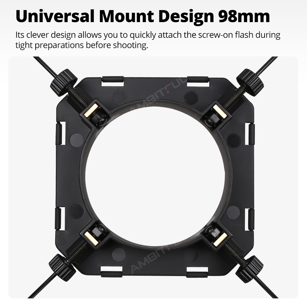 Godox 50x70cm 60x60cm 60x90cm 80cm Photo Studio Softbox Soft Box avec support universel pour K-180A K-150A Godox E250 E300 300SDI