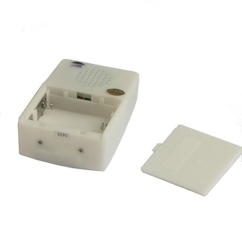 Timbre de puerta inalámbrico para personas mayores/Sordos, Sensor de movimiento, impermeable, con luces de 7 colores y música para el hogar