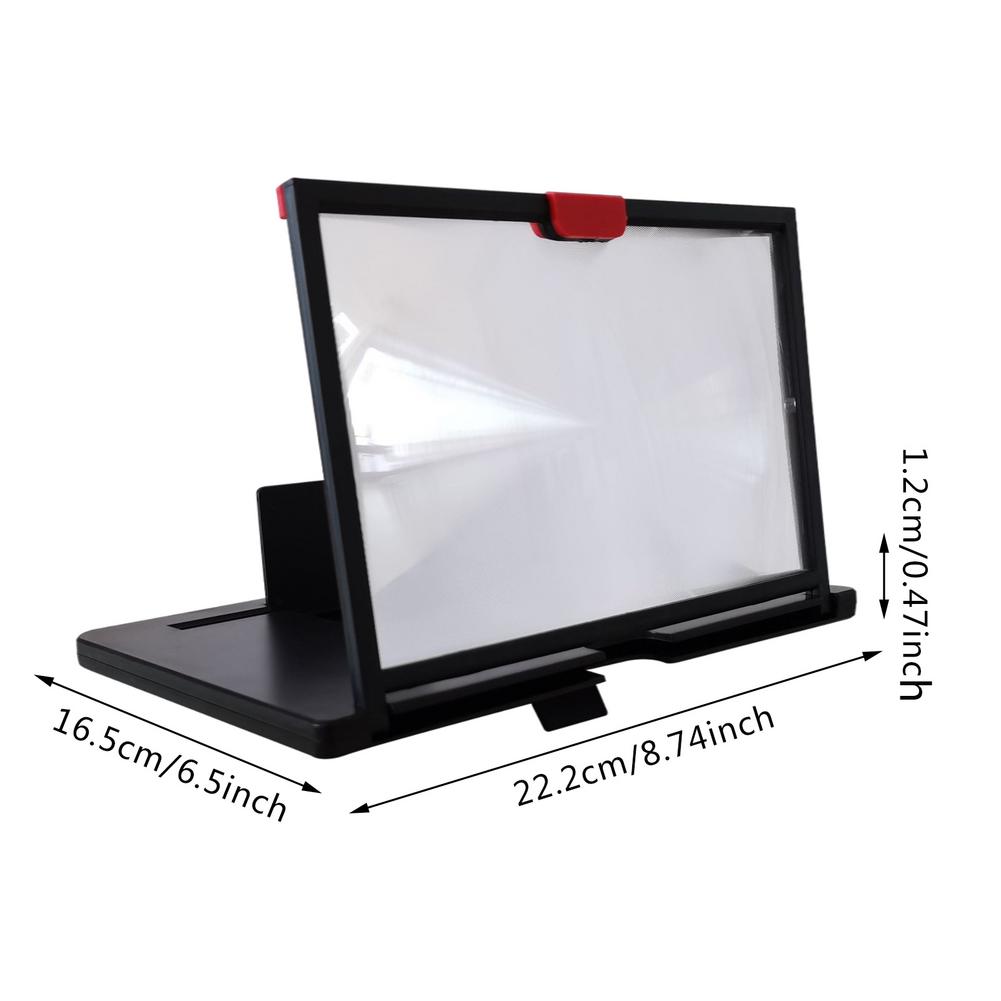 Screen Magnifier Voor Smartphone Screen Vergrootglas High-Definition Te Vouwen Versterker Pull-Out Mobiele Telefoon Hd Versterker